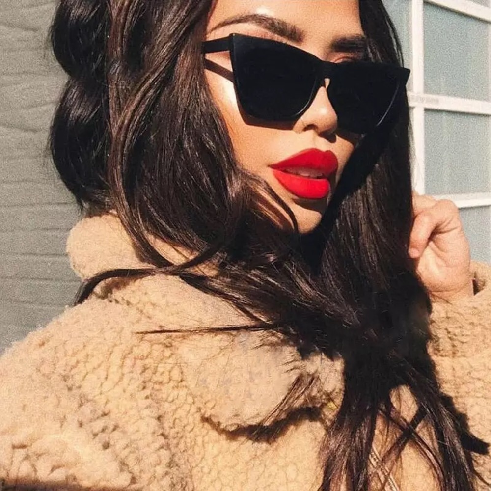 Black Cateye Sunglasses